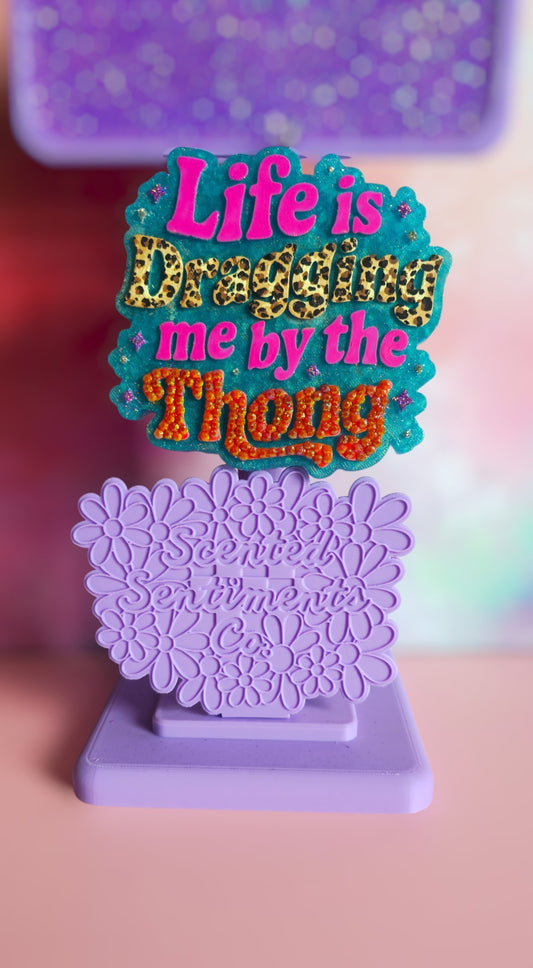 Dragging Me by the Thong - Premium Car Air Freshener