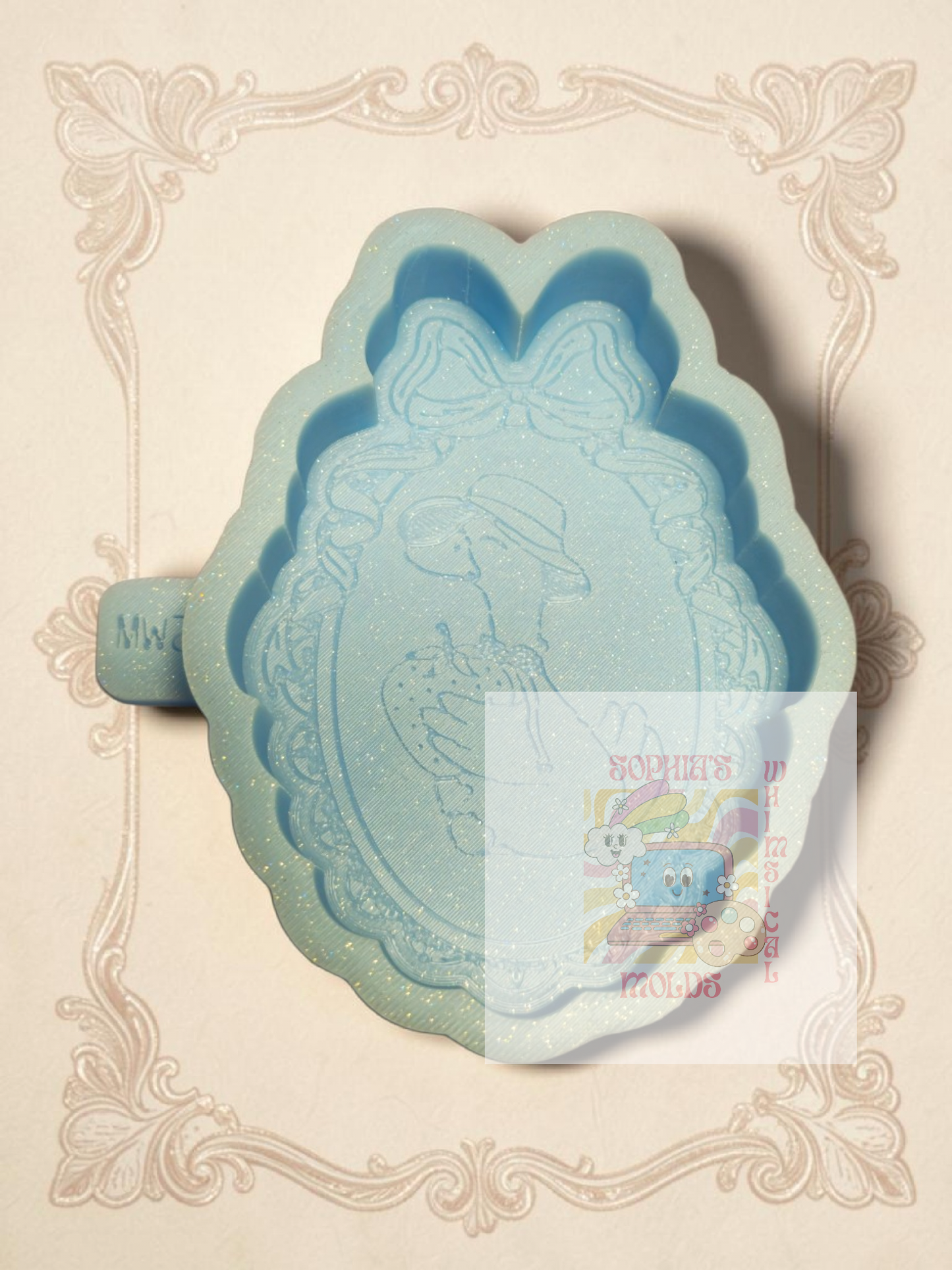 Miss Strawberry Goose in Frame - Premium Silicone Mold