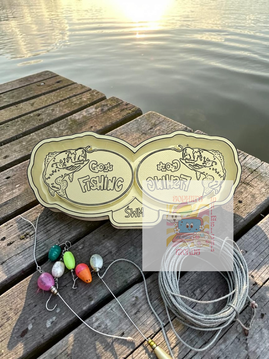Gone Fishing Bass Vent Clips - Premium Silicone Mold