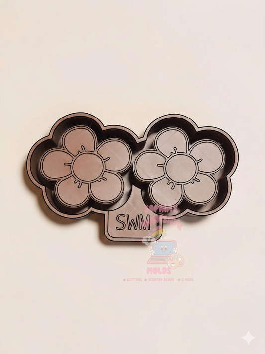 Cute Daisy Vent Clips - Premium Silicone Mold