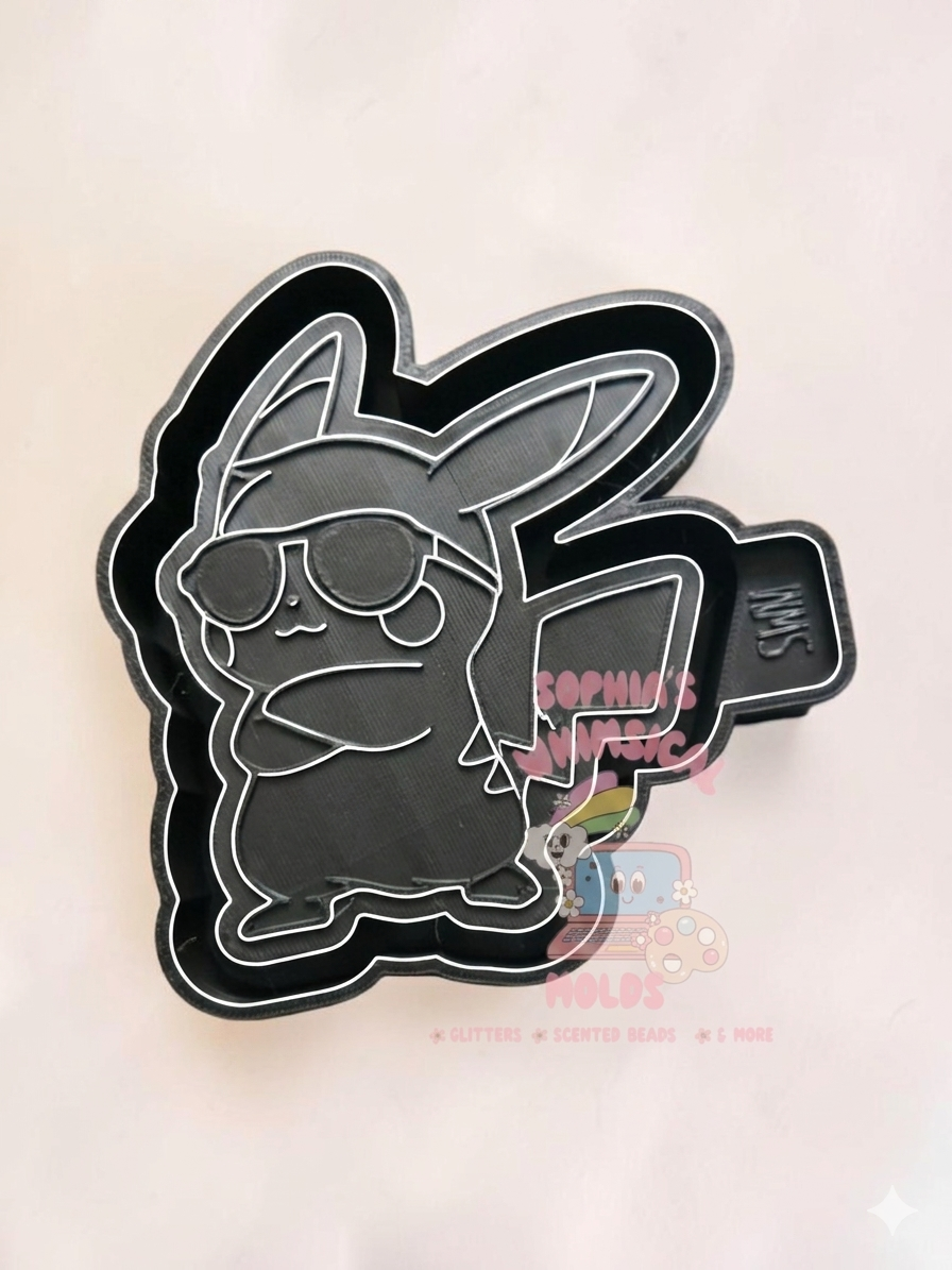 Cool Pikachu - Premium Silicone Mold