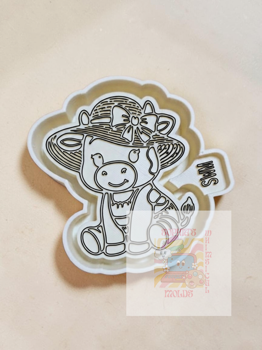 Summer Miss Moo Bell - Premium Silicone Mold