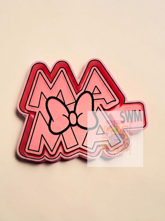 Mama with Bow - Premium Silicone Mold