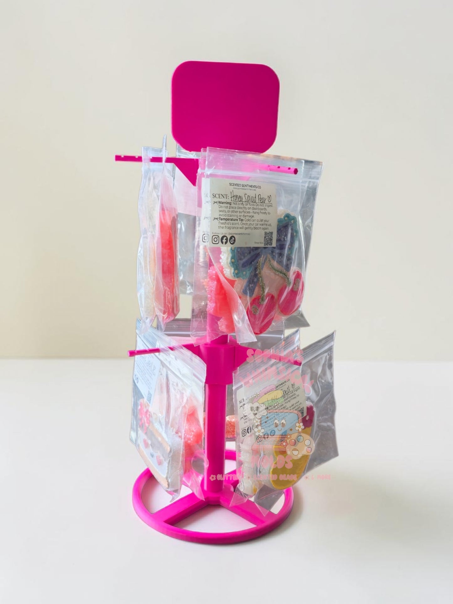 The Ultimate Pop-Up Market Display: Spinning Freshie Rack