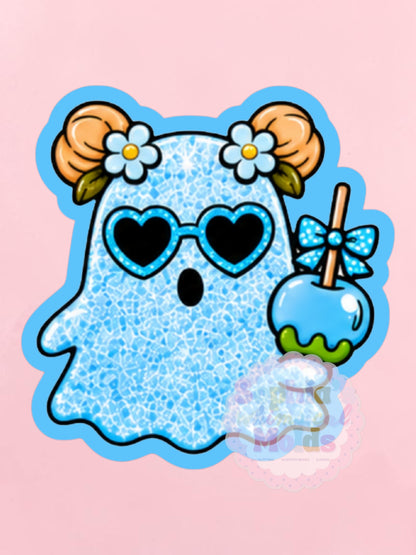 Candy Apple Ghost - Cardstock Inserts for Silicone Mold