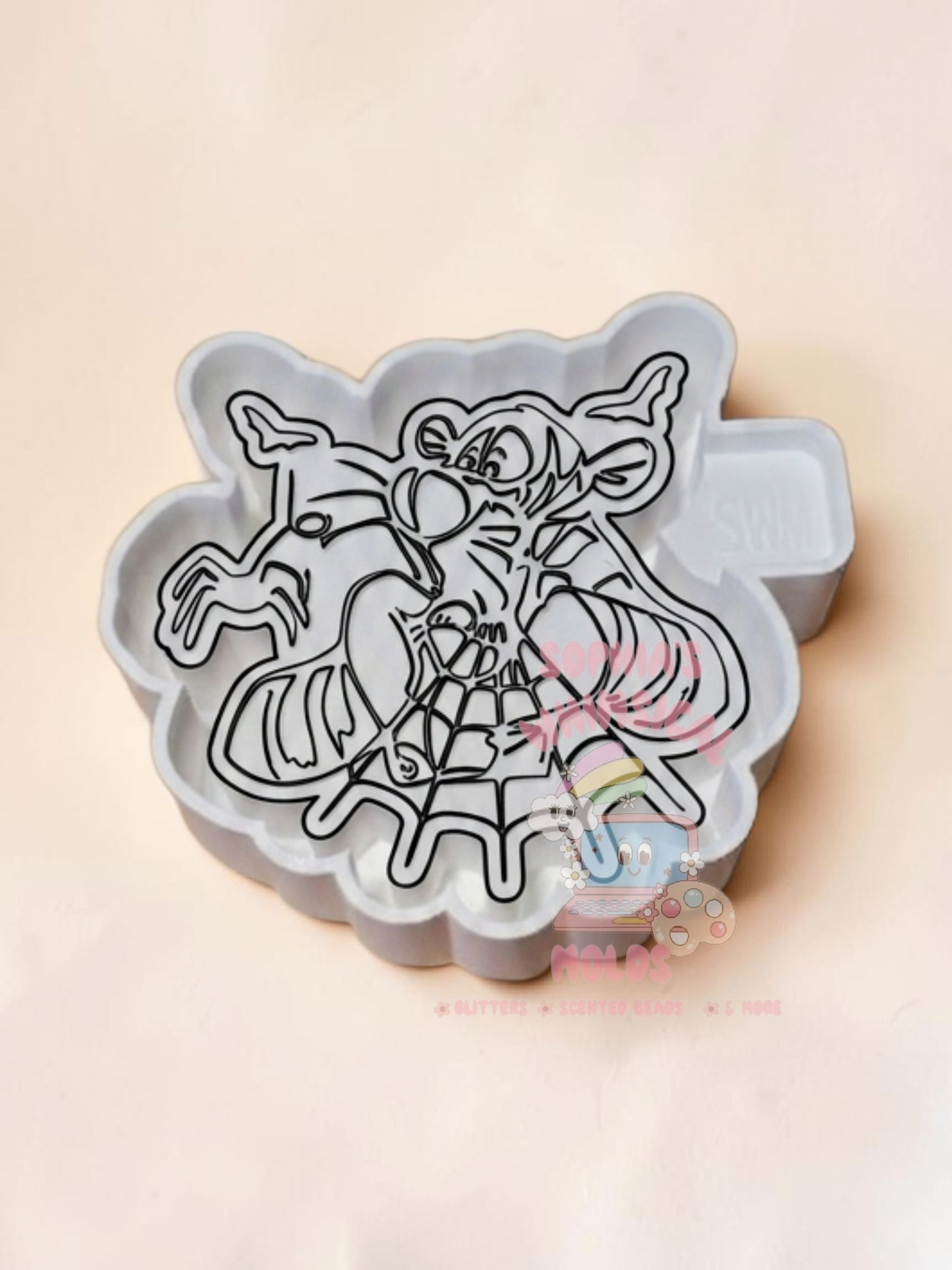 Halloween Tigger Type - Premium Silicone Mold