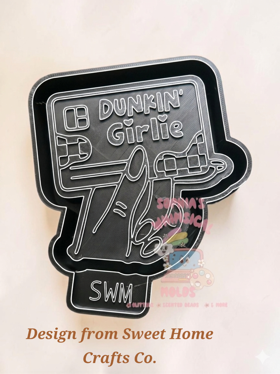 Dunkin' Girlie - Premium Silicone Mold