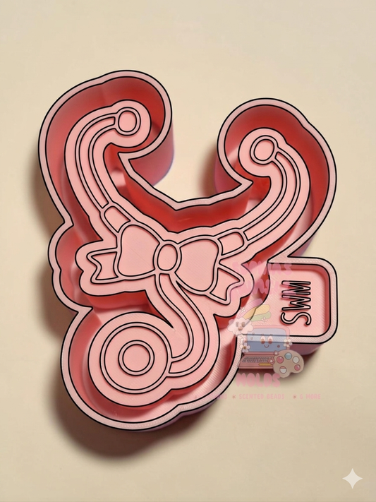 Stethoscope with Bow - Premium Silicone Mold