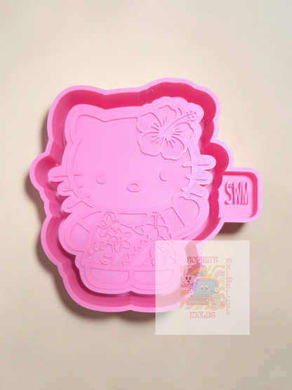 Hello Kitty Vacation Dress - Premium Silicone Mold