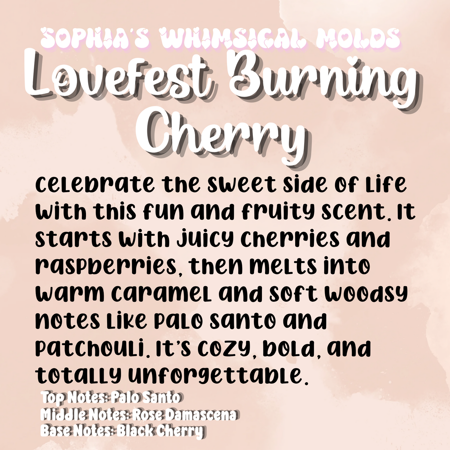 Lovefest Burning Cherry - Pre-Scented Aroma Beads