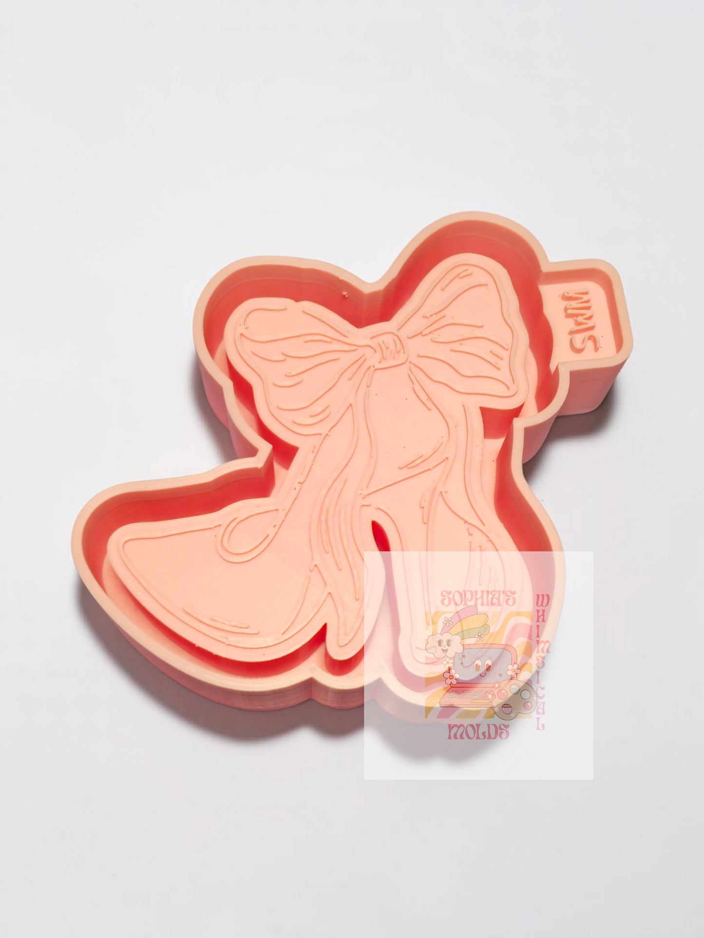 Stiletto with Bow - Premium Silicone Mold