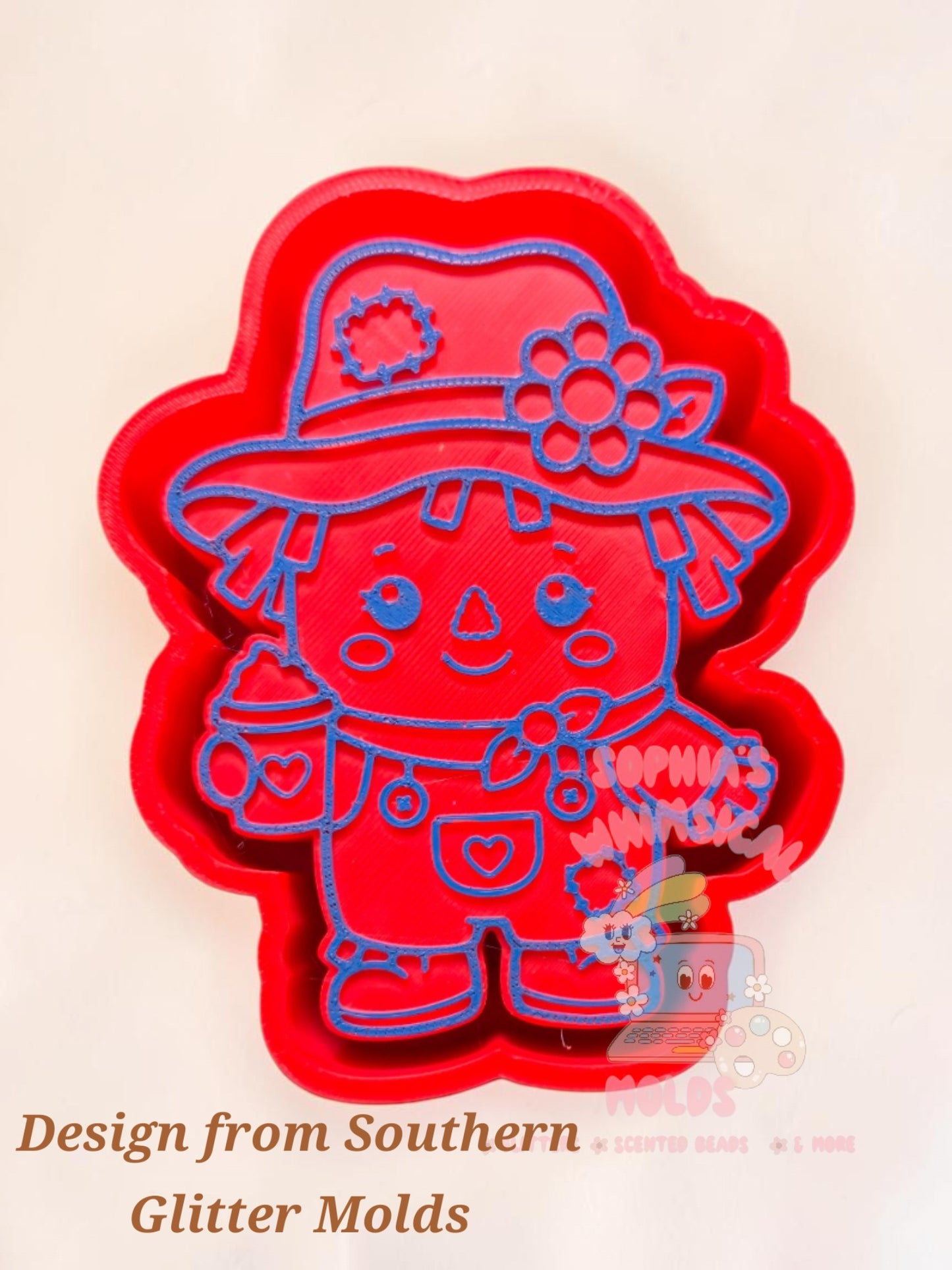Marshmallow Scarecrow - Premium Silicone Mold