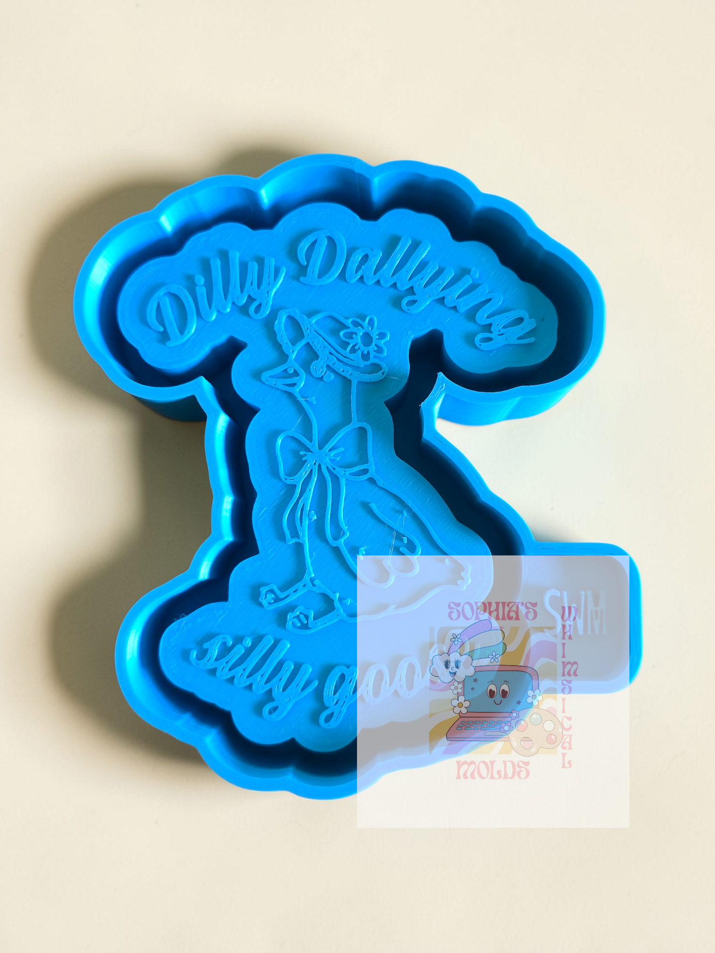 Dilly Dallying Silly Goose - Premium Silicone Mold
