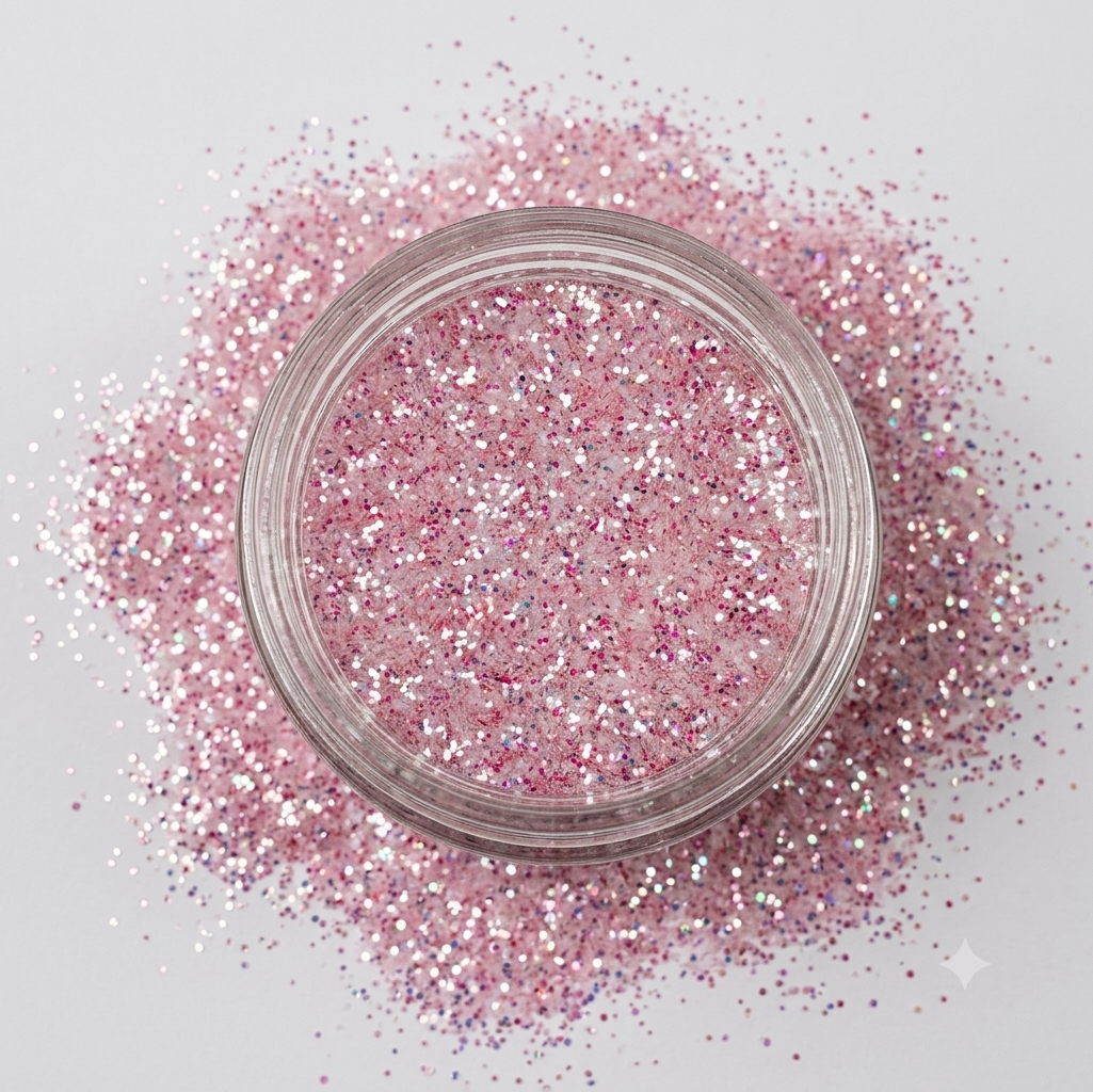 Peppermint Crush - Chunky Iridescent Glitter