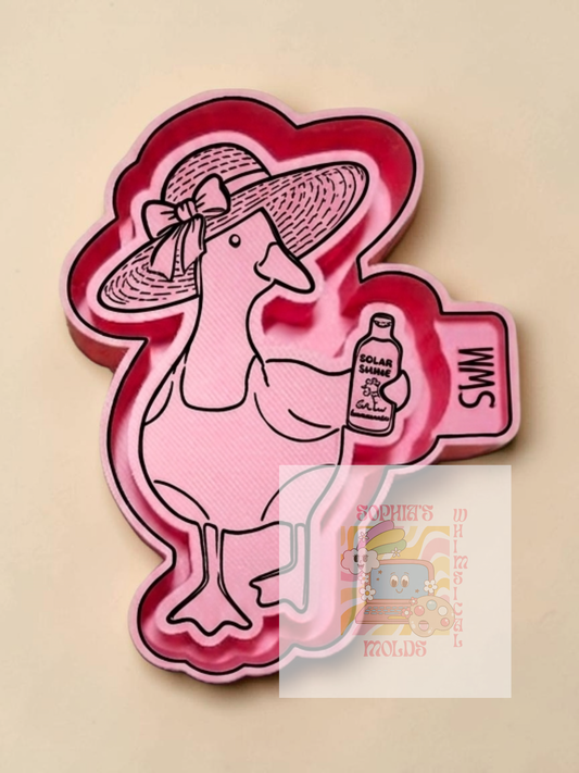 Summer Miss Lucy Goose - Premium Silicone Mold