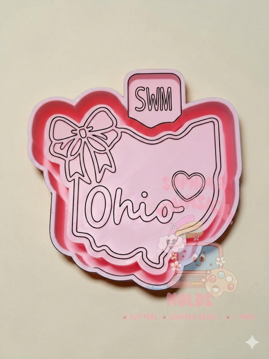 Ohio State Coquette - Premium Silicone Mold