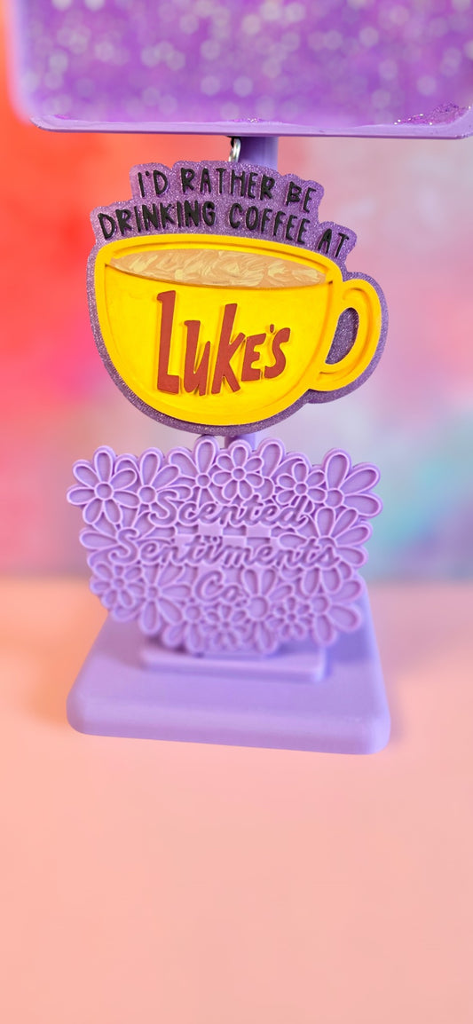 Luke's Coffee - Premium Car Air Freshener