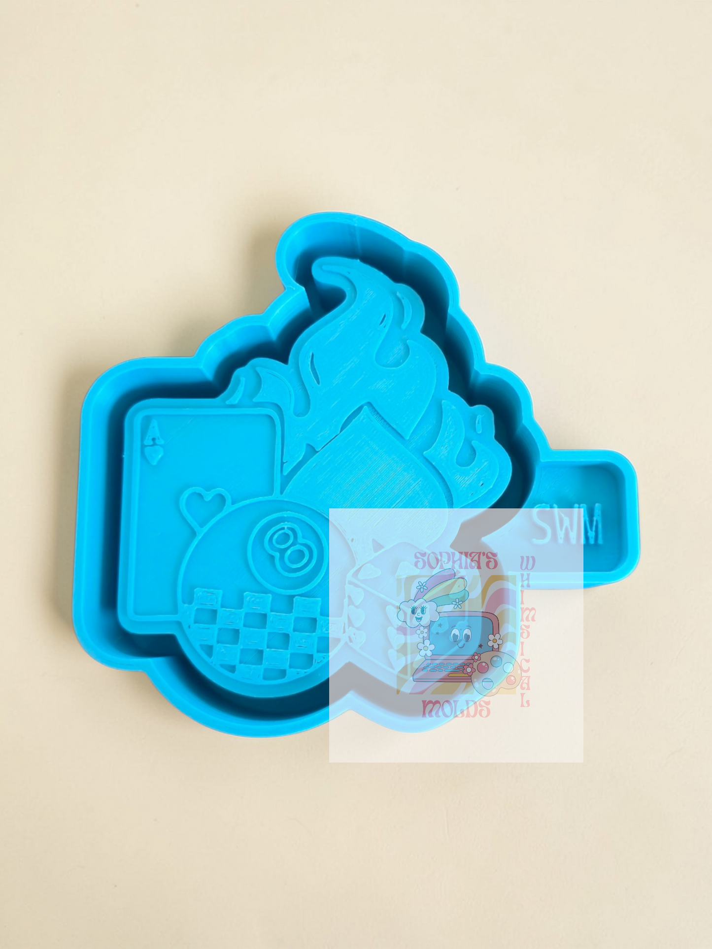 Lucky 8 - Premium Silicone Mold