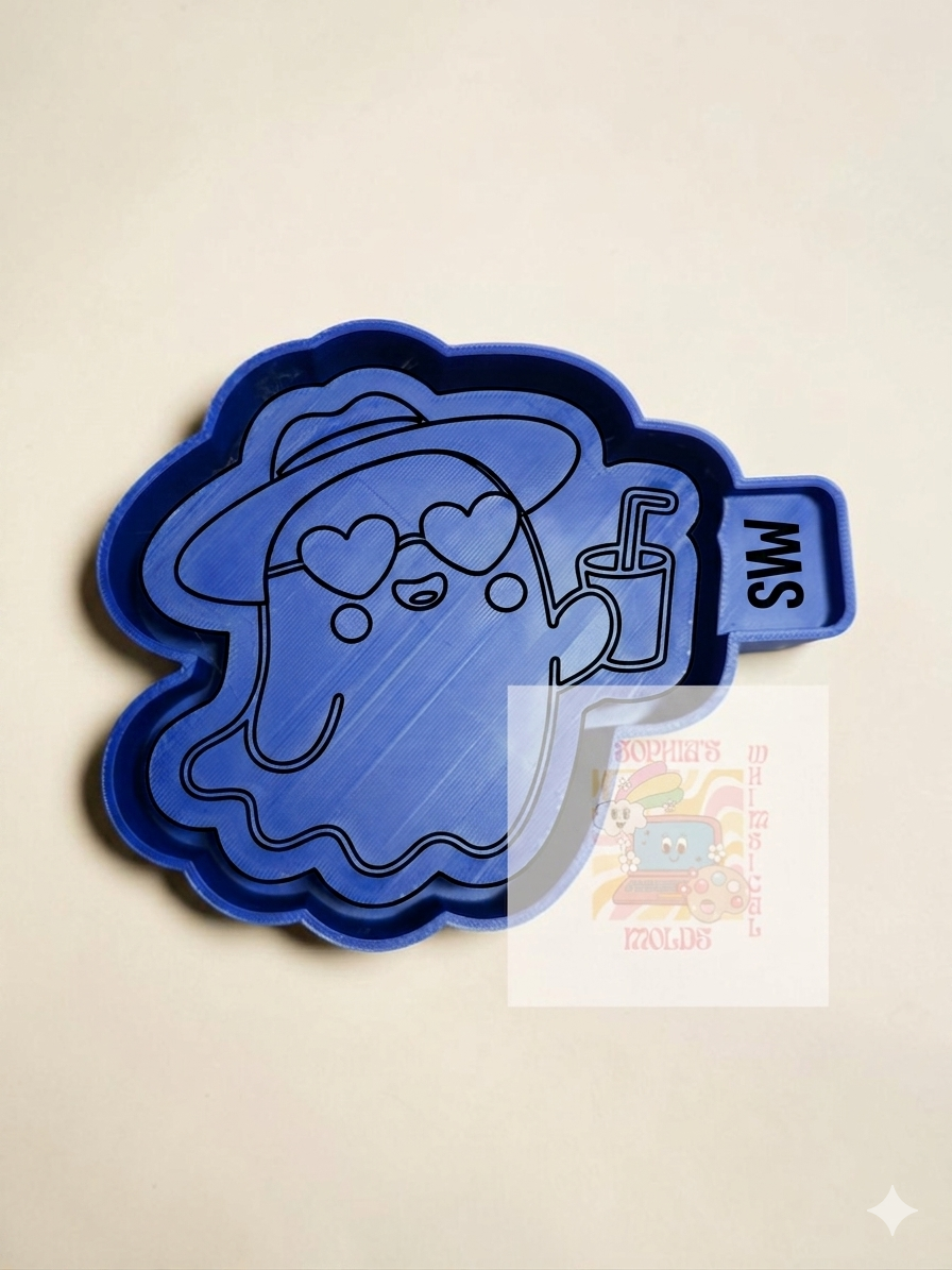Cool Summer Ghost - Premium Silicone Mold