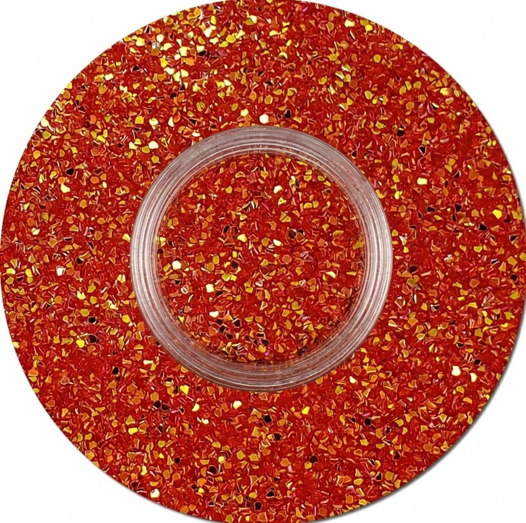 Jack -O- Lanter - Chunky Metallic Glitter