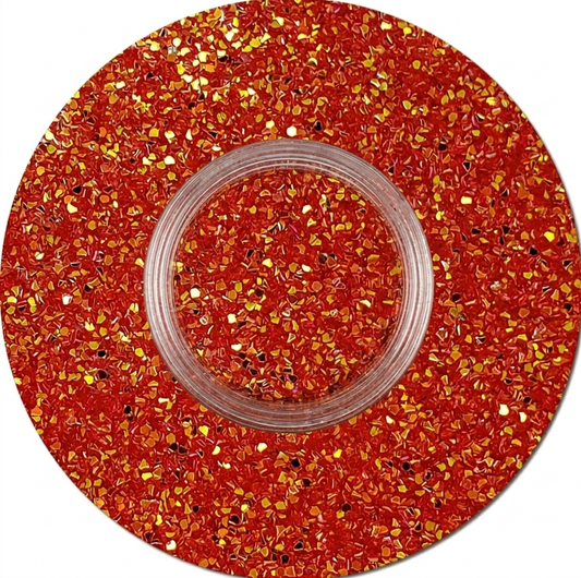 Jack -O- Lanter - Chunky Metallic Glitter