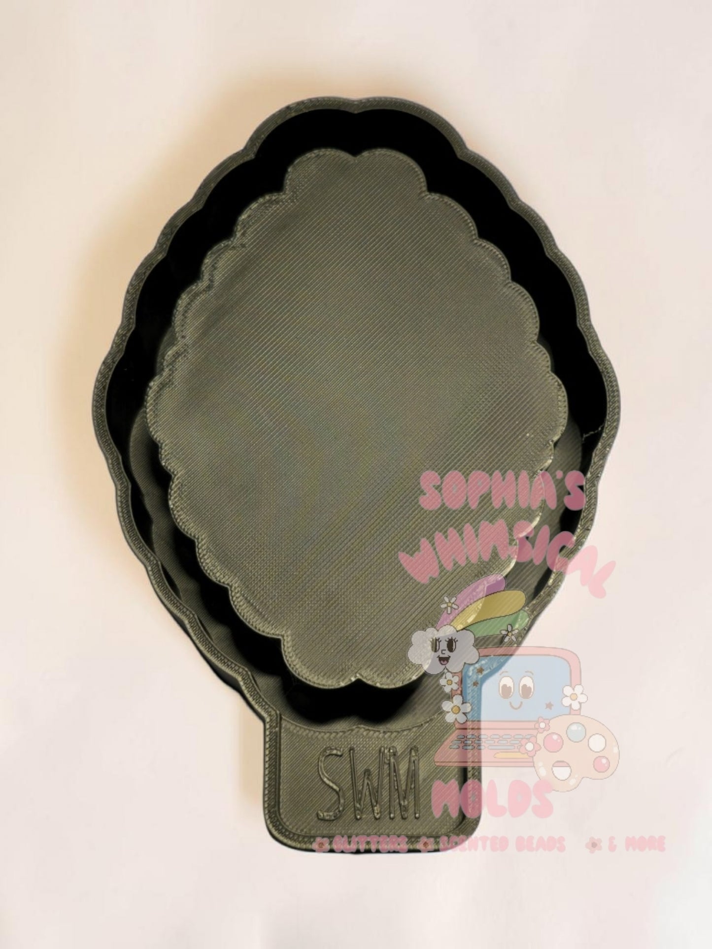 Pumpkin Cherries in Frame - Cardstock Premium Silicone Mold