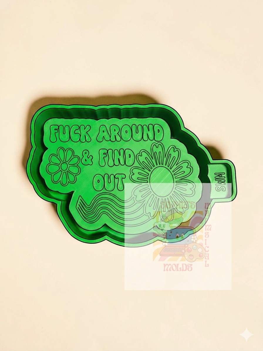 Retro F Around & Find Out - Premium Silicone Mold