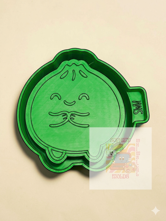 Cute Standing Dumpling - Premium Silicone Mold