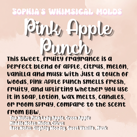 Pink Apple Punch - Pre-Scented Aroma Beads