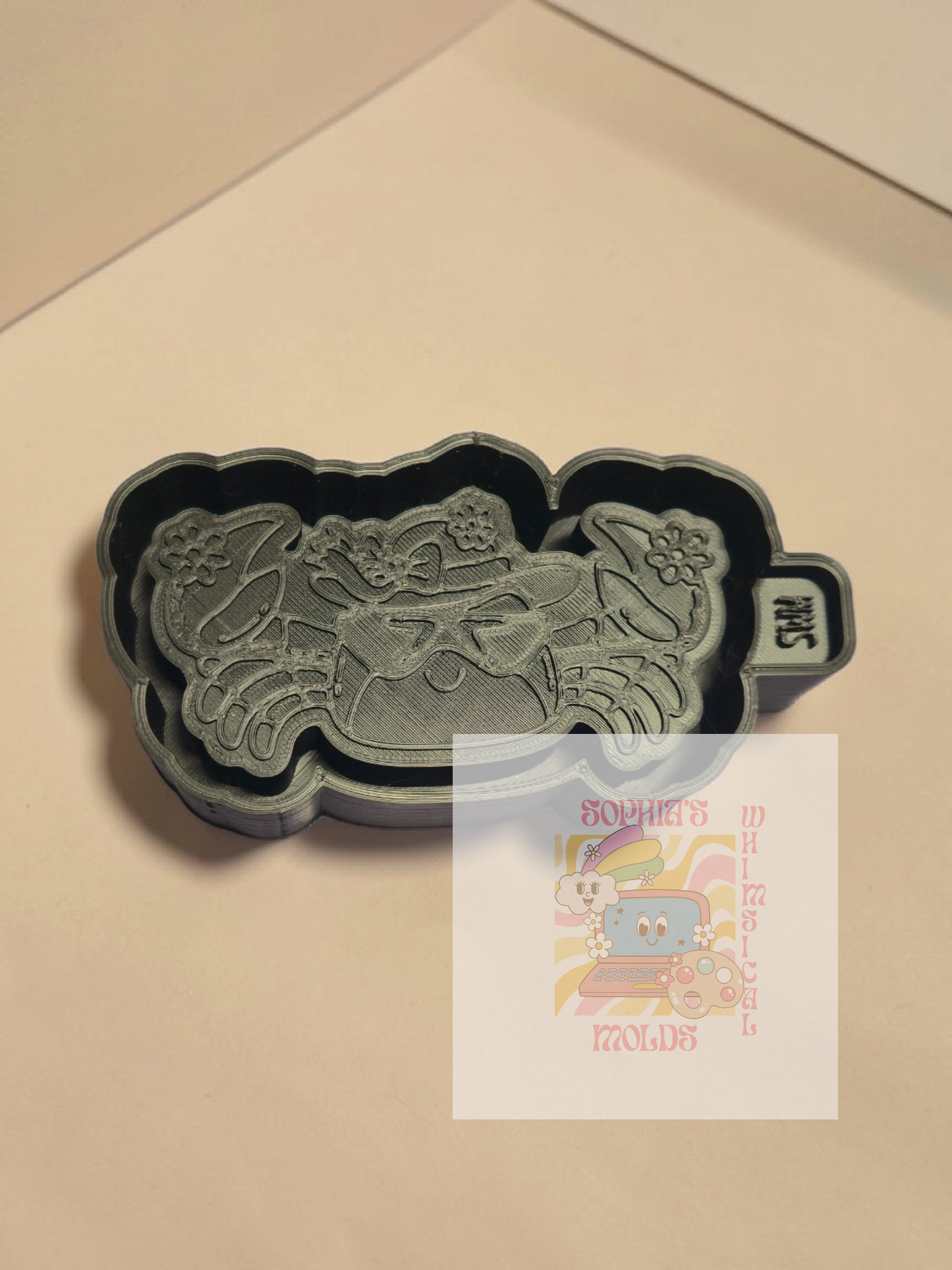 Summer Crab with Style - Premium Silicone Mold