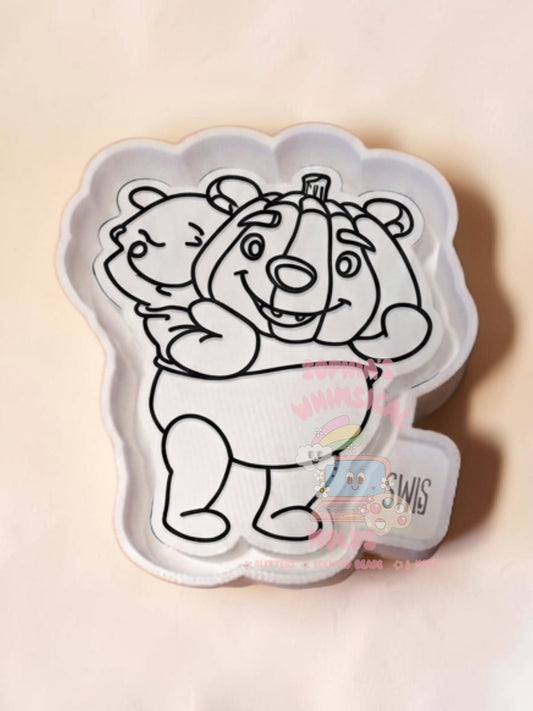 Halloween Pooh Type - Premium Silicone Mold