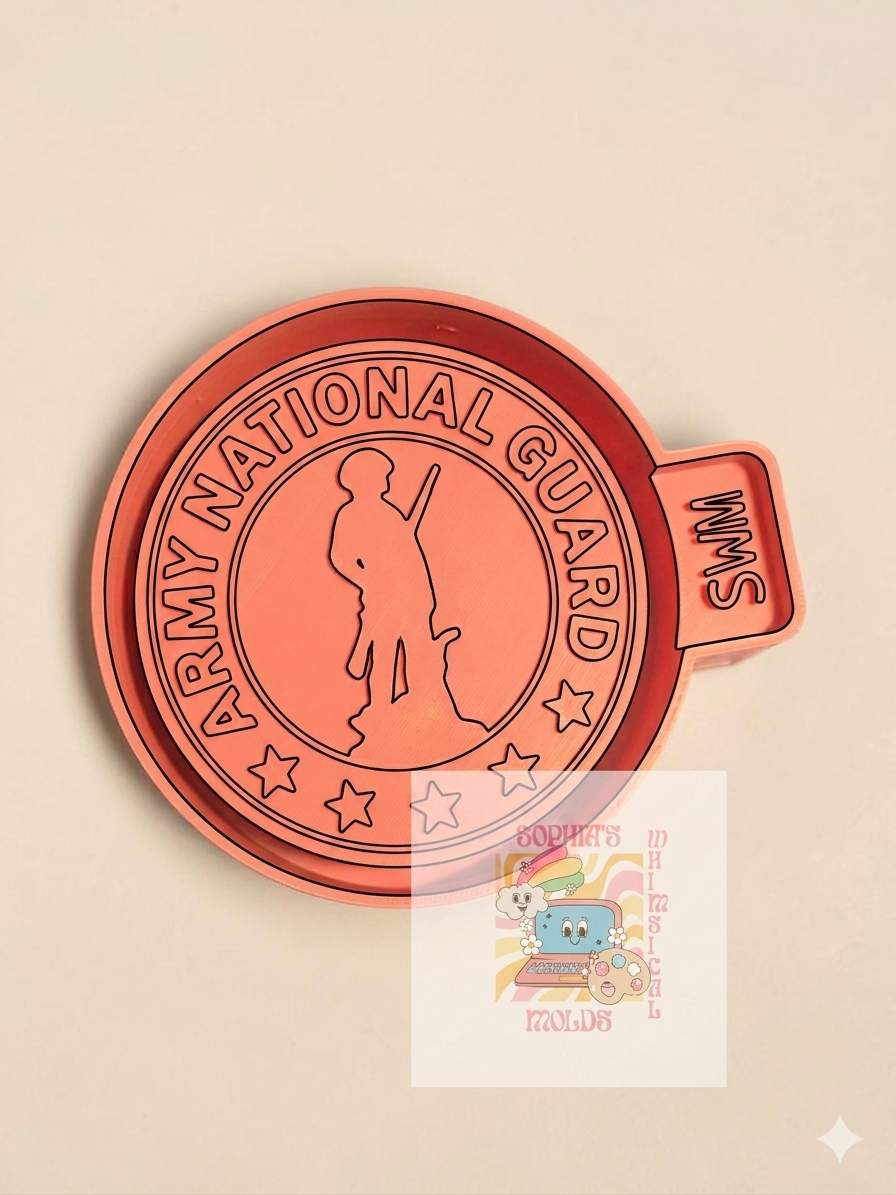 United States Army National Guard - Premium Silicone Mold