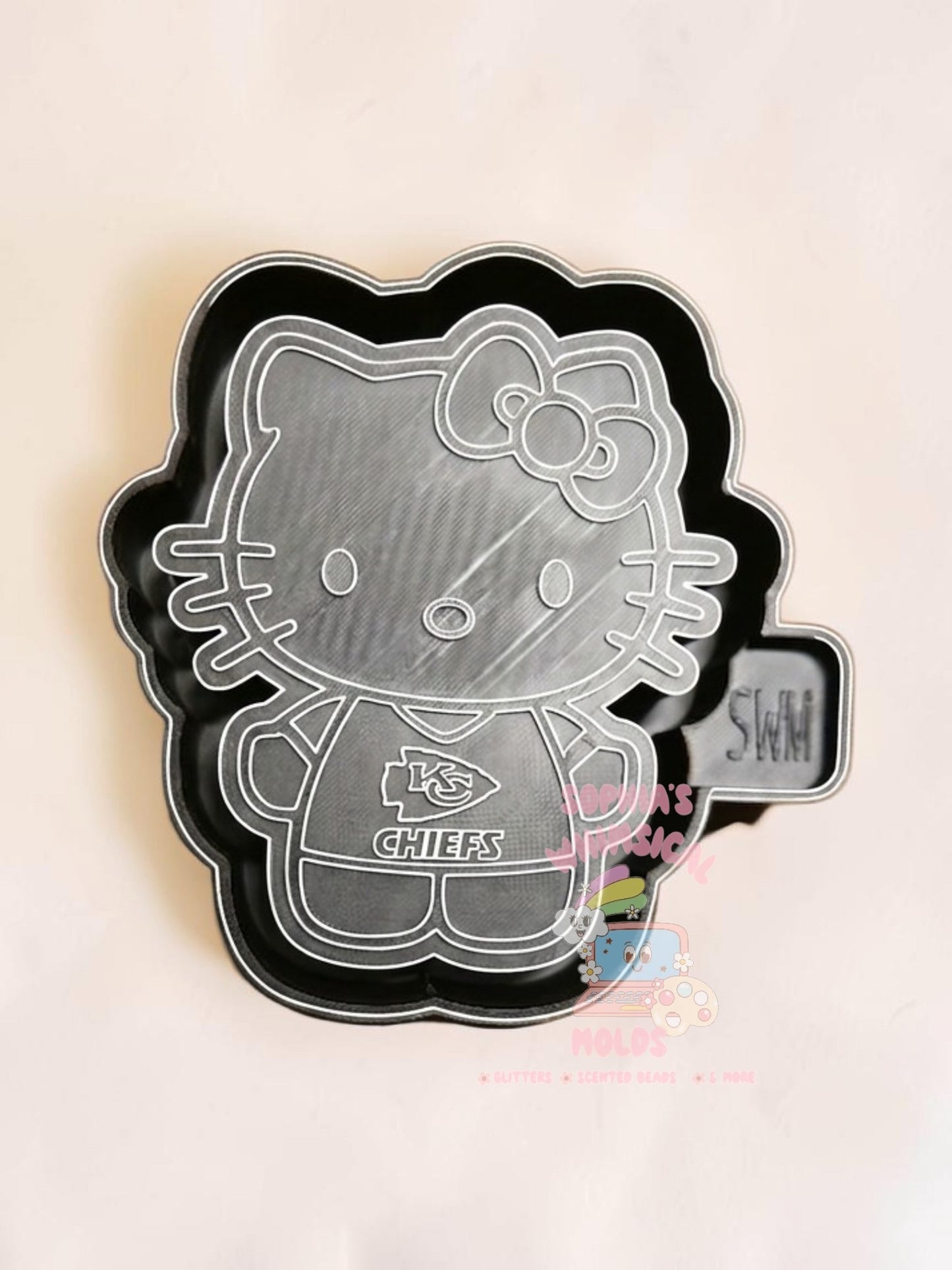 Hello Kitty Kansas City Chiefs Fan - Premium Silicone Mold