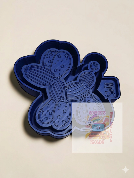 Fourth of July Balloon Dog - Premium Silicone Mold