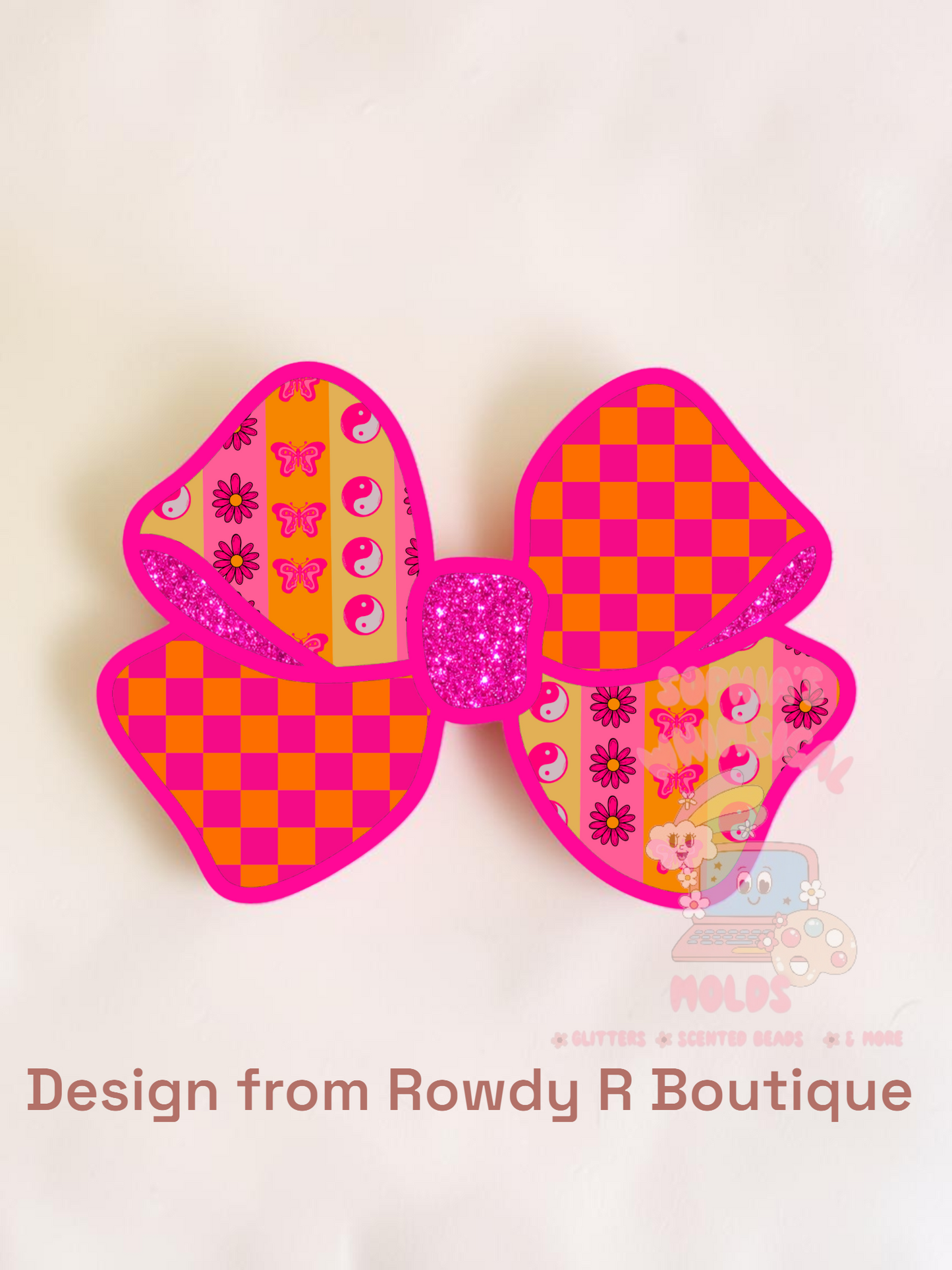 Everyday Bow Cardstock - Cardstock Inserts for Silicone Mold