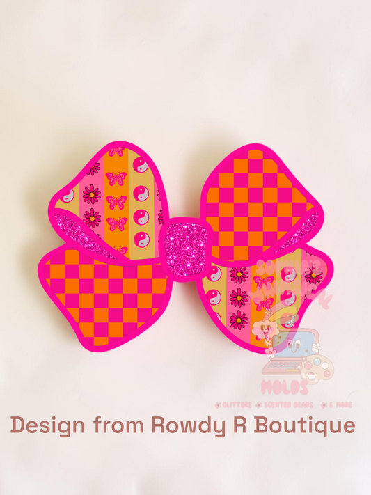 Everyday Bow Cardstock - Cardstock Inserts for Silicone Mold